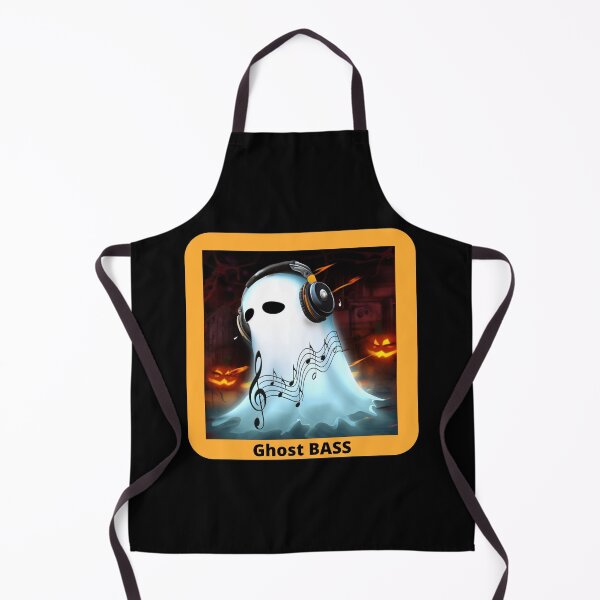 Item preview, ghost in headphones listens to music helloween designed and sold by PolishBrand.