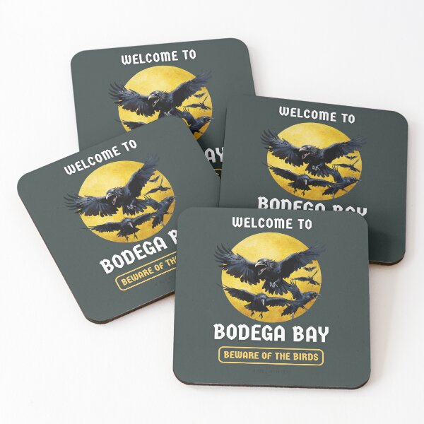 Item preview, Welcome to Bodega Bay - The Birds - Alfred Hitchcock designed and sold by StudioRedKoala.