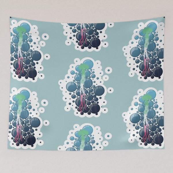 Item preview, Pride Jellyfish Abrosexual designed and sold by perpetuallyConf.