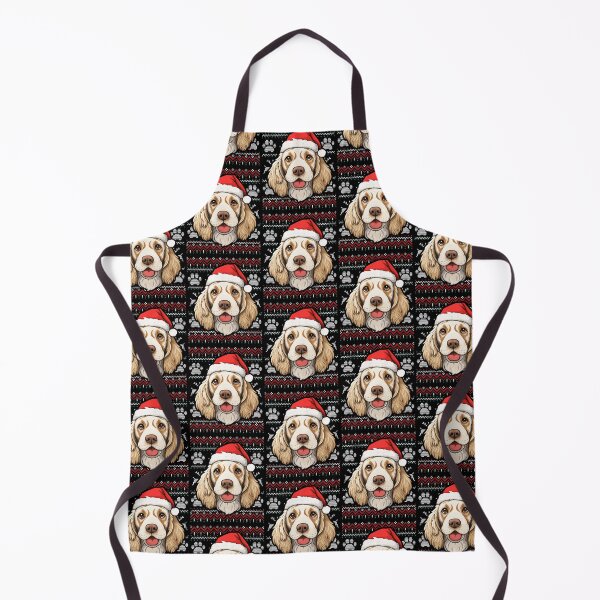 Item preview, Clumber Spaniel Ugly Sweater Christmas designed and sold by rafaeltto.