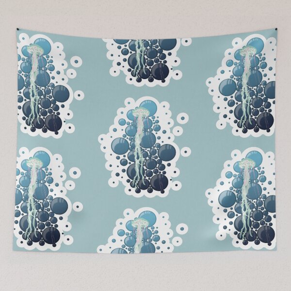 Item preview, Pride Jellyfish Abroromantic designed and sold by perpetuallyConf.
