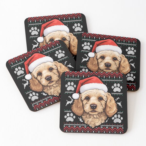 Item preview, Cockapoo Ugly Sweater Christmas designed and sold by rafaeltto.