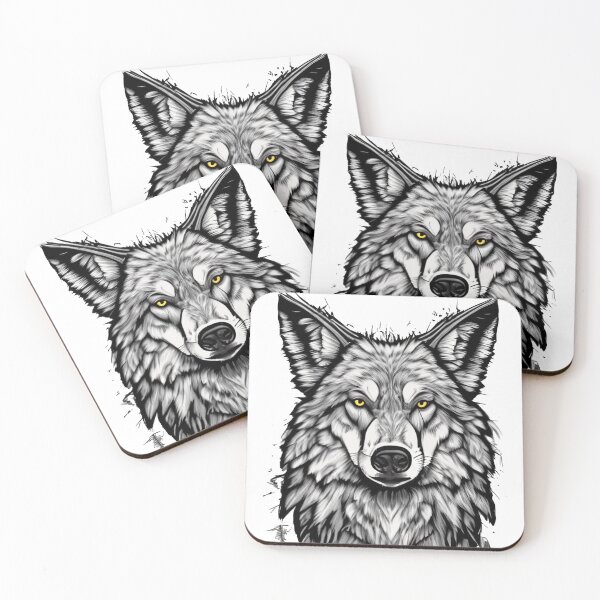 Item preview, Mystical Wolf Art designed and sold by The Raven Gift Co.