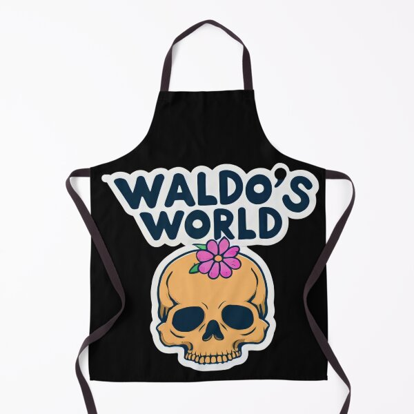 Item preview, Waldo’s World Skull (pink flower) designed and sold by McCallnWaldo.