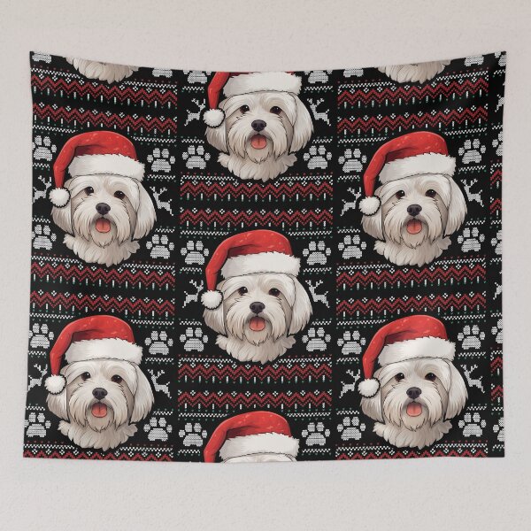 Item preview, Coton de Tulear Ugly Sweater Christmas designed and sold by rafaeltto.