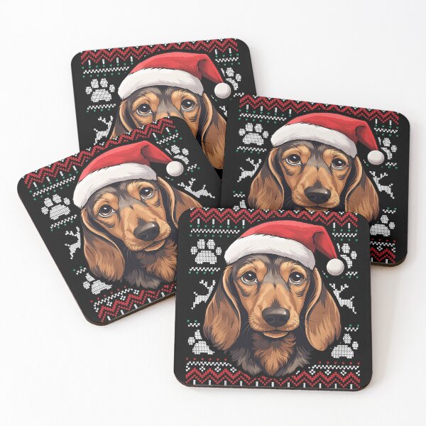 Item preview, Dachshund Ugly Sweater Christmas designed and sold by rafaeltto.