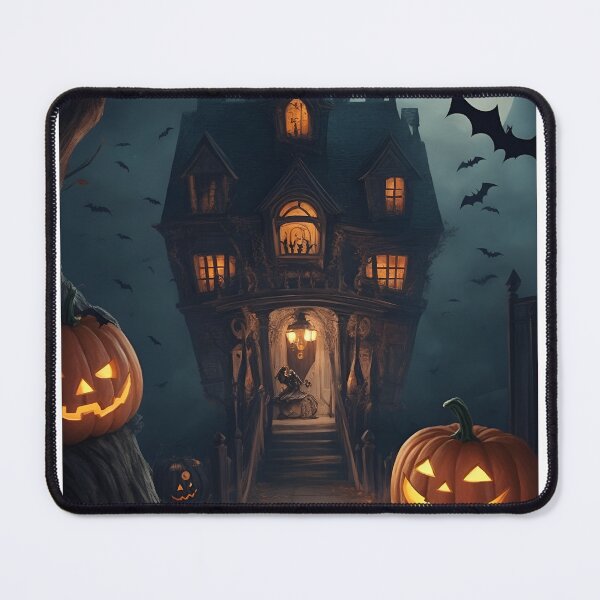 Item preview, Hunted House, Halloween designed and sold by WallAndArt.