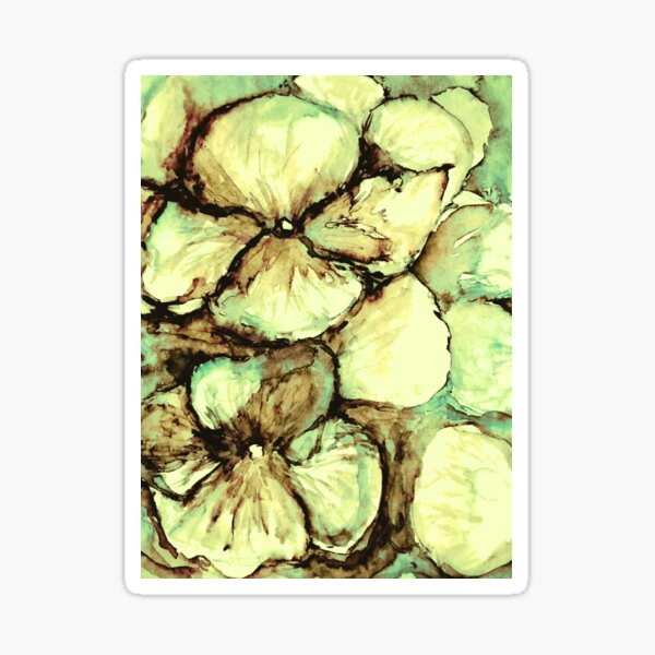 Item preview, Aquarelle Watercolour  Vintage Flowers by Katarzyna Zachtej designed and sold by pracovniakejzi.