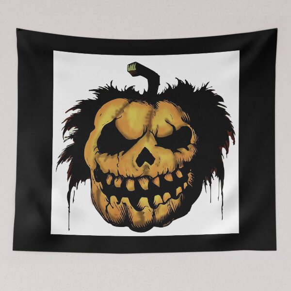 Item preview, Scary Pumpkin Head Jack O Lantern designed and sold by StewRat.