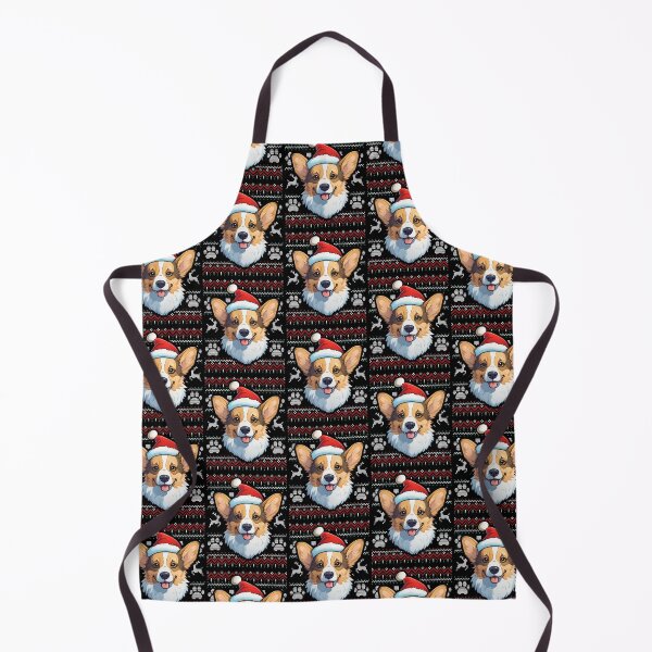 Item preview, Dilute Tricolor Corgi Ugly Sweater Christmas designed and sold by rafaeltto.