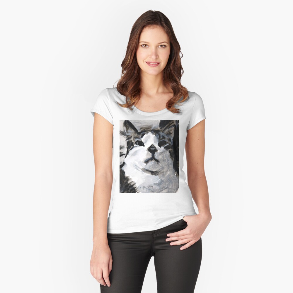 Item preview, Fitted Scoop T-Shirt designed and sold by rontaylorcrouch.