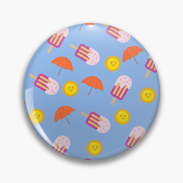 Item preview, Colorful sun ice cream pattern designed and sold by tinytwist.