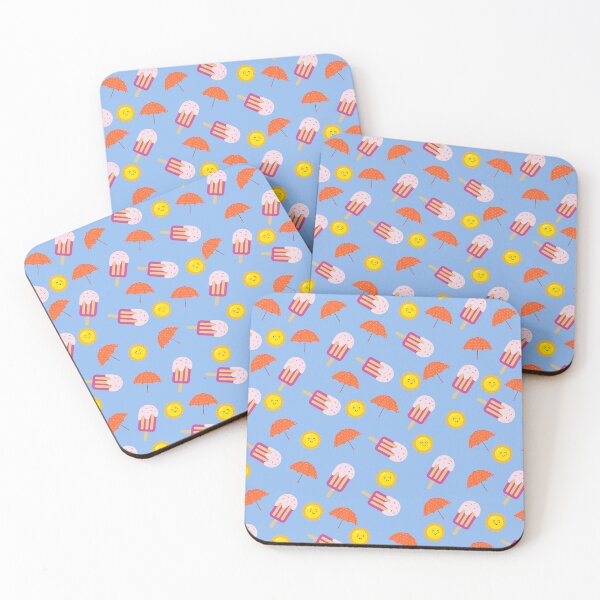 Item preview, Colorful sun ice cream pattern designed and sold by tinytwist.