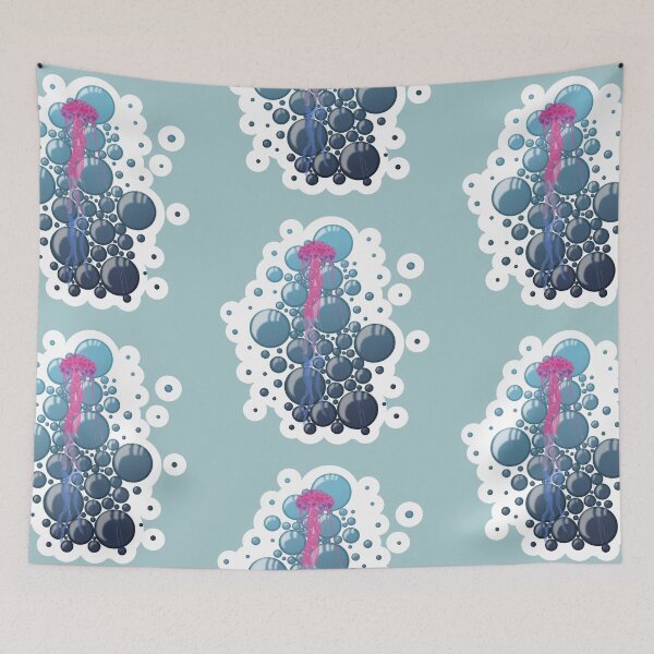 Item preview, Pride Jellyfish Biromantic designed and sold by perpetuallyConf.