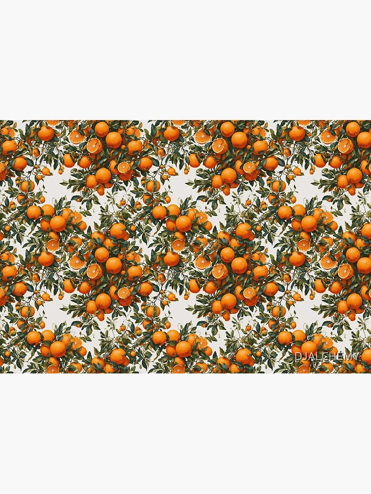 Thumbnail 2 of 2, Jigsaw Puzzle, Oranges pattern designed and sold by DJALCHEMY.