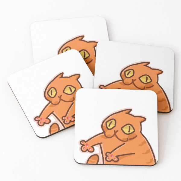 Item preview,  Confused Orange Cat designed and sold by meloloom.