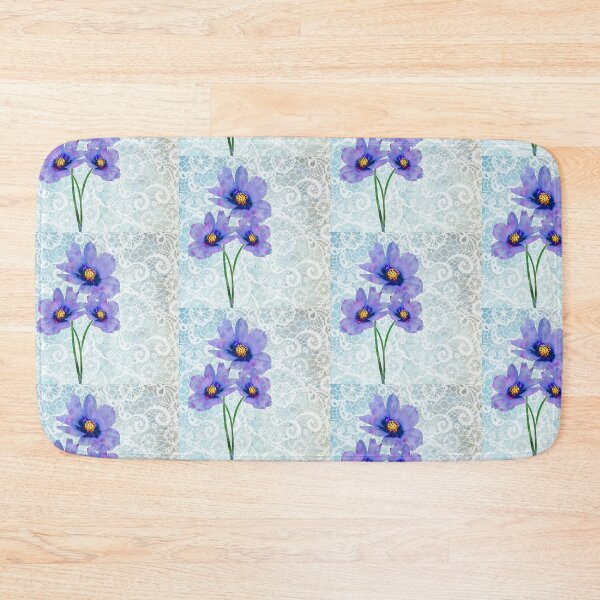 Item preview, Lavender Cosmos And Lace Flower Art designed and sold by Sharon Cummings Art.