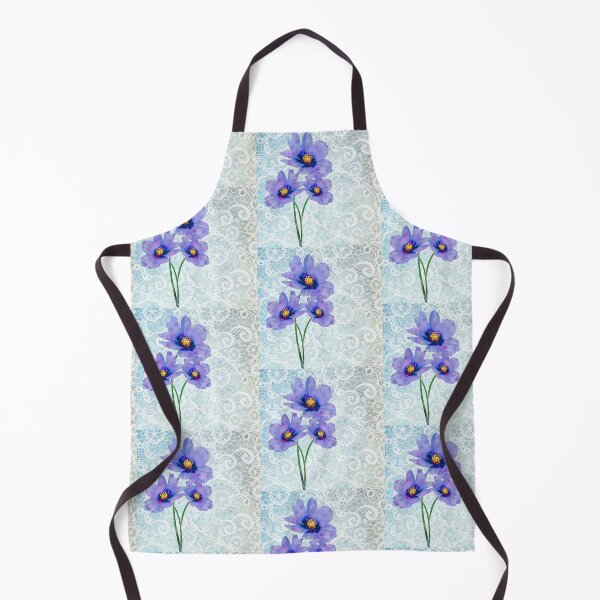 Item preview, Lavender Cosmos And Lace Flower Art designed and sold by Sharon Cummings Art.