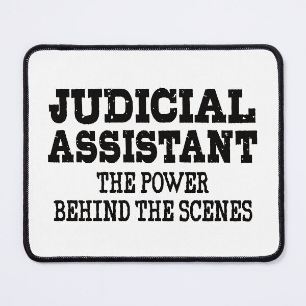 Item preview, Judicial assistant, The power behind the scenes designed and sold by HandicraftArt.