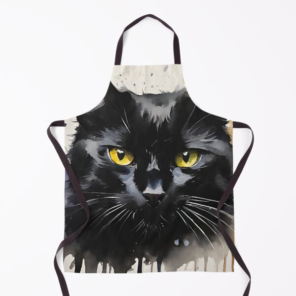 Item preview, Black cat designed and sold by AJSRPrints.