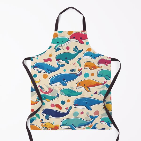 Item preview, Cute Whales Pattern designed and sold by SeamCraft.