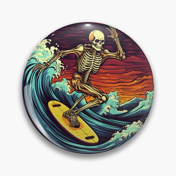 Item preview, Skeleton Surfing designed and sold by VelvetRoom.