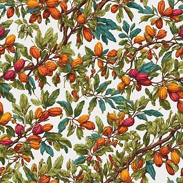 Artwork thumbnail, Abstract Pecan Tree pattern by DJALCHEMY