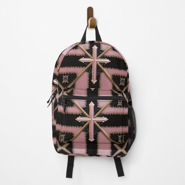 Item preview, Pink black cross designed and sold by Roxburylane.