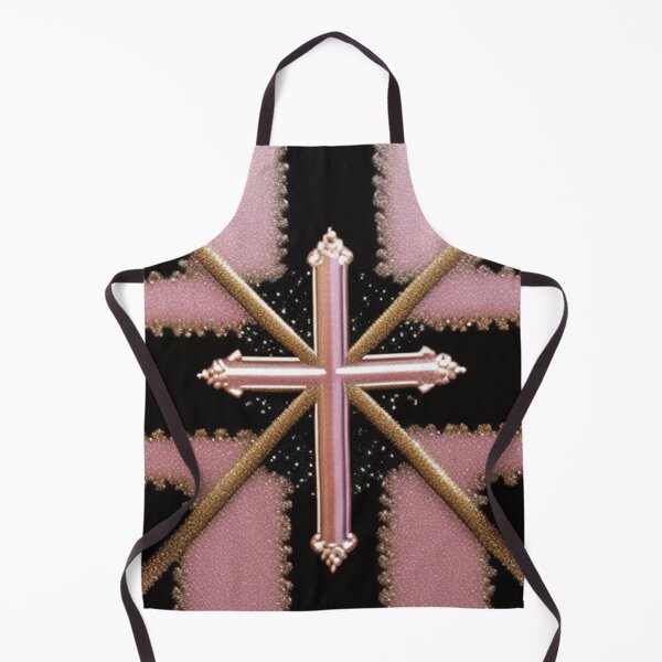 Item preview, Pink black cross designed and sold by Roxburylane.