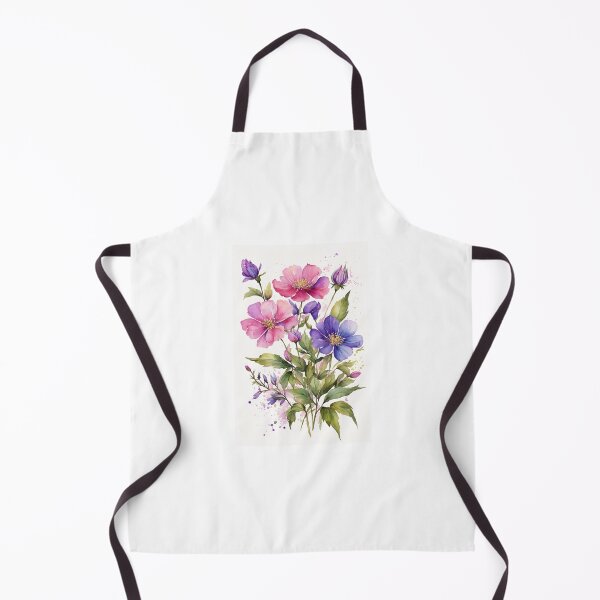 Item preview, Drawing a purple rose in watercolor designed and sold by DzynLand.