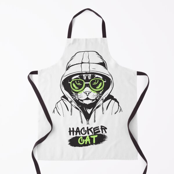 Artikelvorschau, Cyber-Whisk Hacker Cat entworfen und verkauft von QuadMacDesigns.