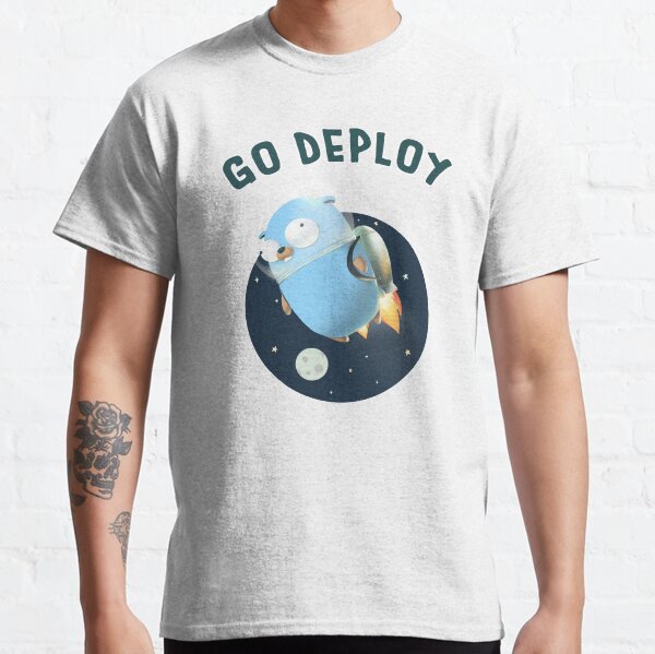 Golang Gopher Go Deploy Classic T-Shirt