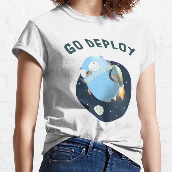 Golang Gopher Go Deploy Classic T-Shirt