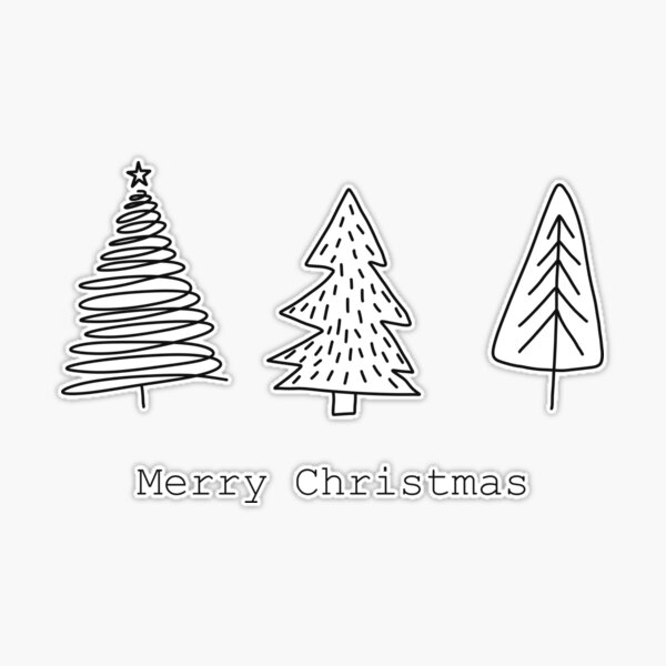Free Christmas Tree Line Drawing, Download Free Christmas Tree Line Drawing  png images, Free ClipArts on Clipart Library