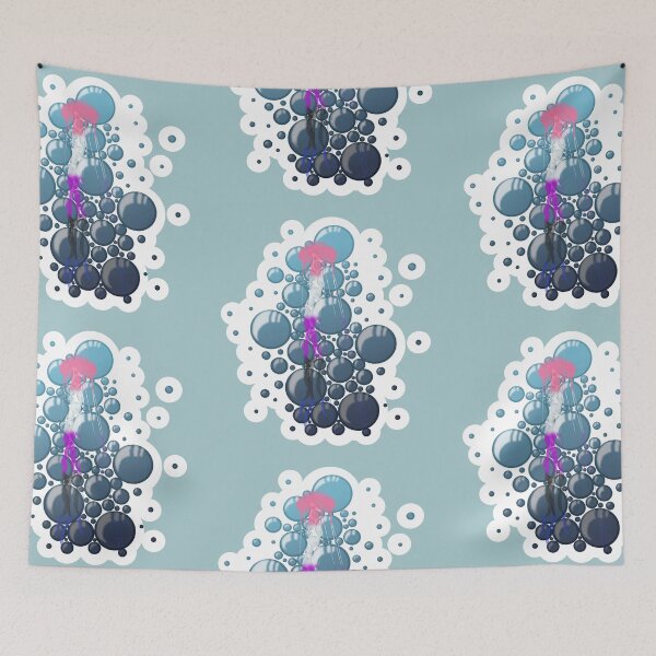 Item preview, Pride Jellyfish Genderfluid designed and sold by perpetuallyConf.