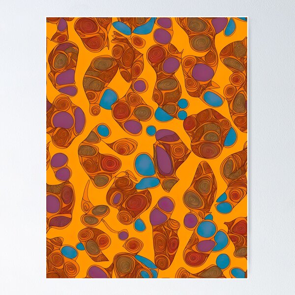 Design Tytle : Oasis in the desert Poster