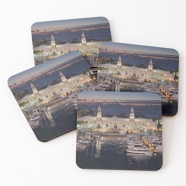 Item preview, Evening Falls on Kings Wharf Bermuda designed and sold by John  Kapusta.