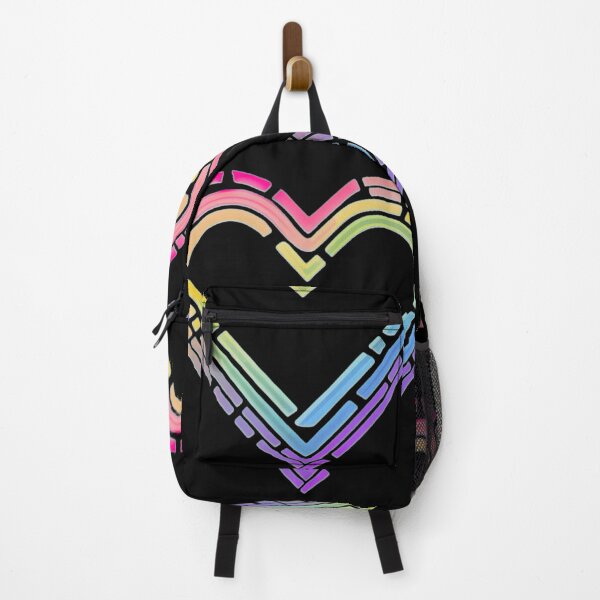 Item preview, Bright Modern Rainbow Heart designed and sold by ColorfulKiddos.