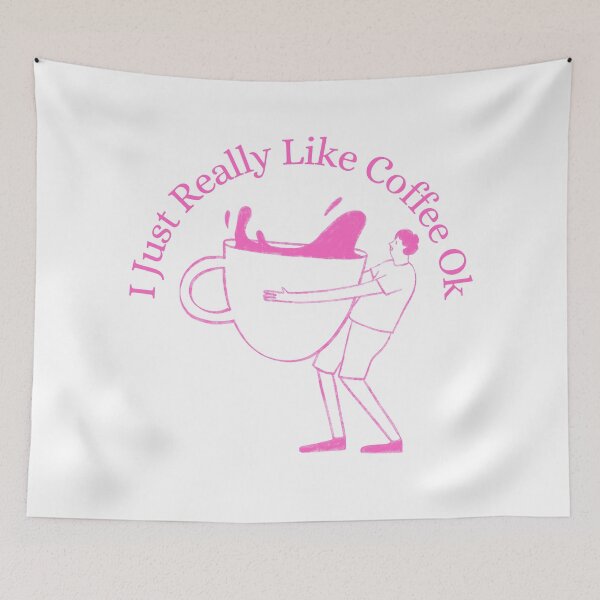 Item preview, I Just Really Like Coffee Ok designed and sold by Wiss2Arts.