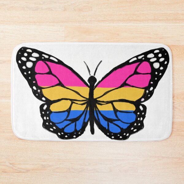 Item preview, Pansexual pride butterfly designed and sold by RiverMariposa.