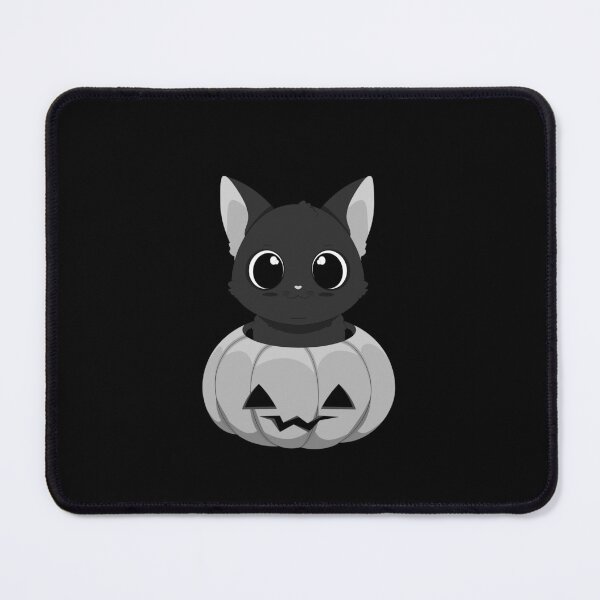 Item preview, Black cat in Halloween pumpkin designed and sold by MojaDoodles.