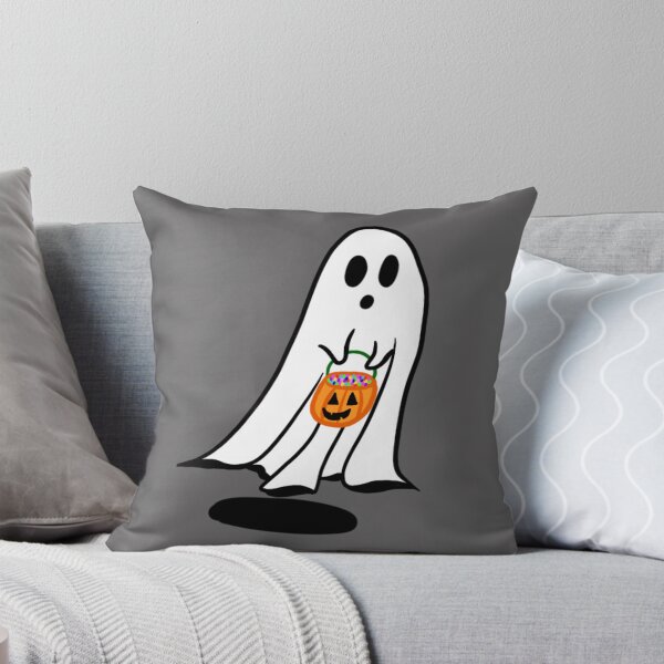 Item preview, Trick or Treat Ghost designed and sold by TheGreenestBean.