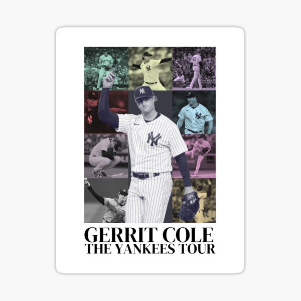 Gerrit Cole Jersey Sticker for Sale by cbaunoch