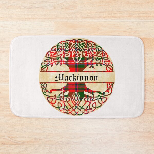 Item preview, Mackinnon Tree of Life Clan Scottish Surname tartan designed and sold by BagTown Clans.