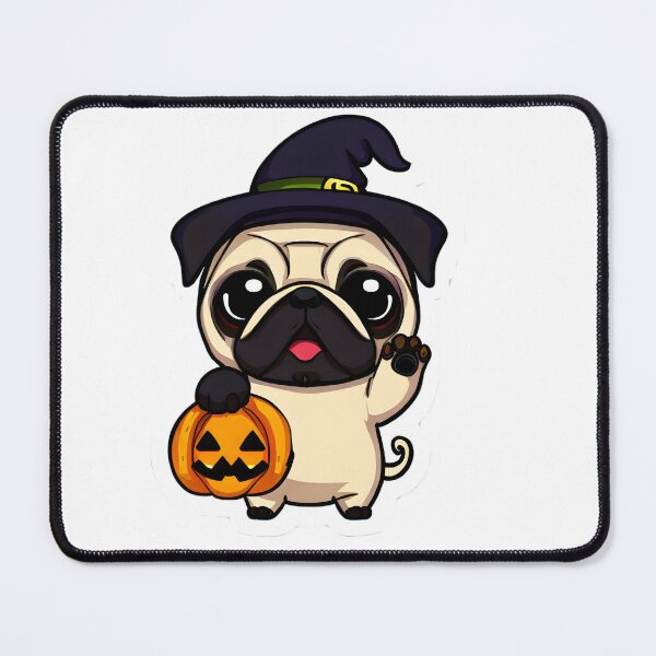 Item preview, Chibi Pug in Halloween designed and sold by City0fDreams.