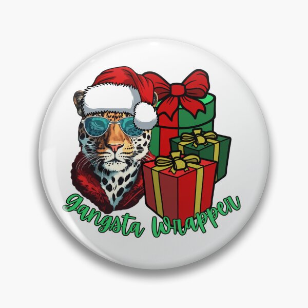 Item preview, Gangsta Wrapper Funny Christmas Design designed and sold by missdebi27.