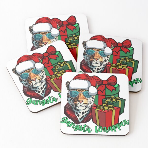 Item preview, Gangsta Wrapper Funny Christmas Design designed and sold by missdebi27.