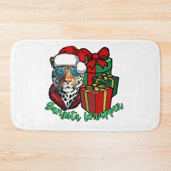 Item preview, Gangsta Wrapper Funny Christmas Design designed and sold by missdebi27.