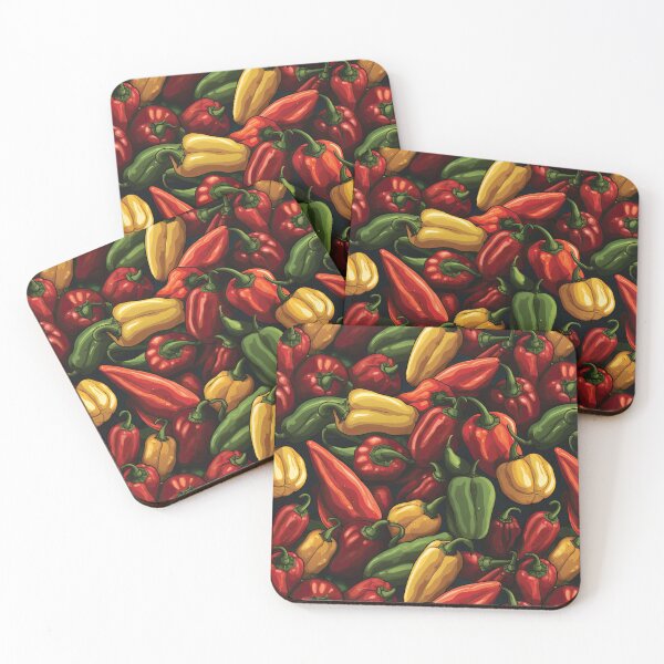 Item preview, Hot Peppers II designed and sold by PatternCabinet-.