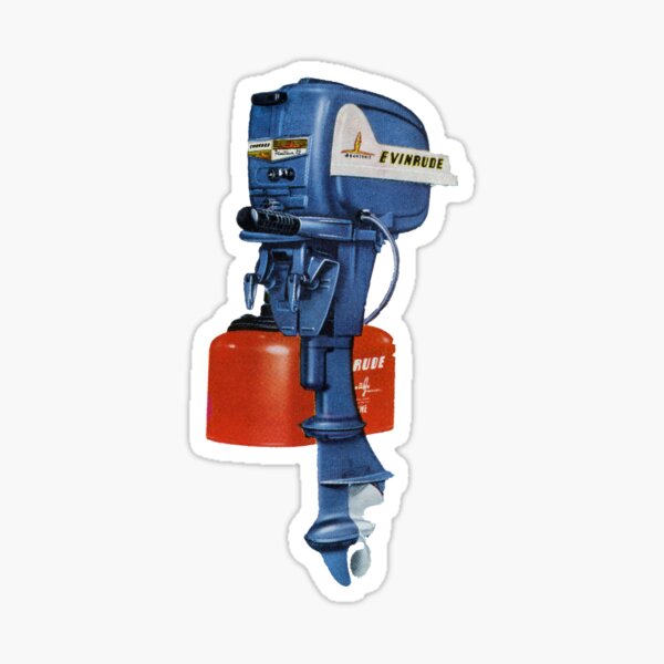 Item preview, Evinrude! The Engine of Champions!  designed and sold by taspaul.